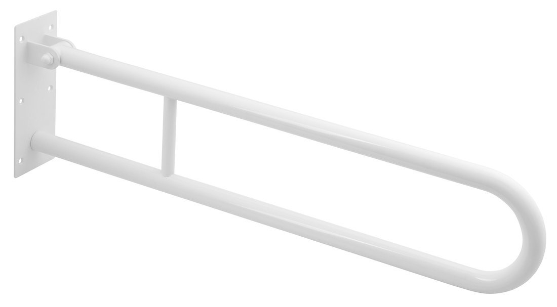 Sapho Handgreep U-Vorm Vouwbaar  Handicap 81,3 cm Wit
