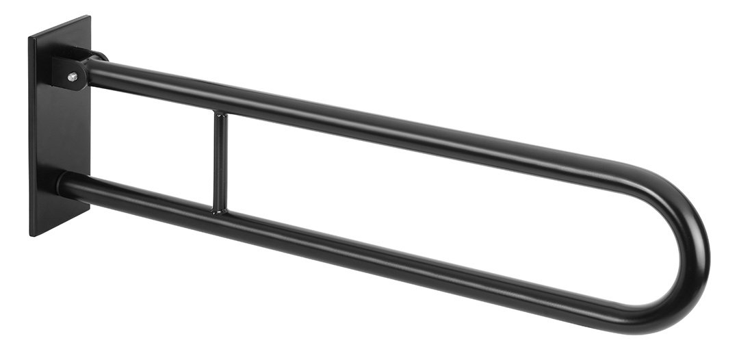 Sapho Handgreep U-Vorm Vouwbaar  Handicap 81,3 cm Zwart