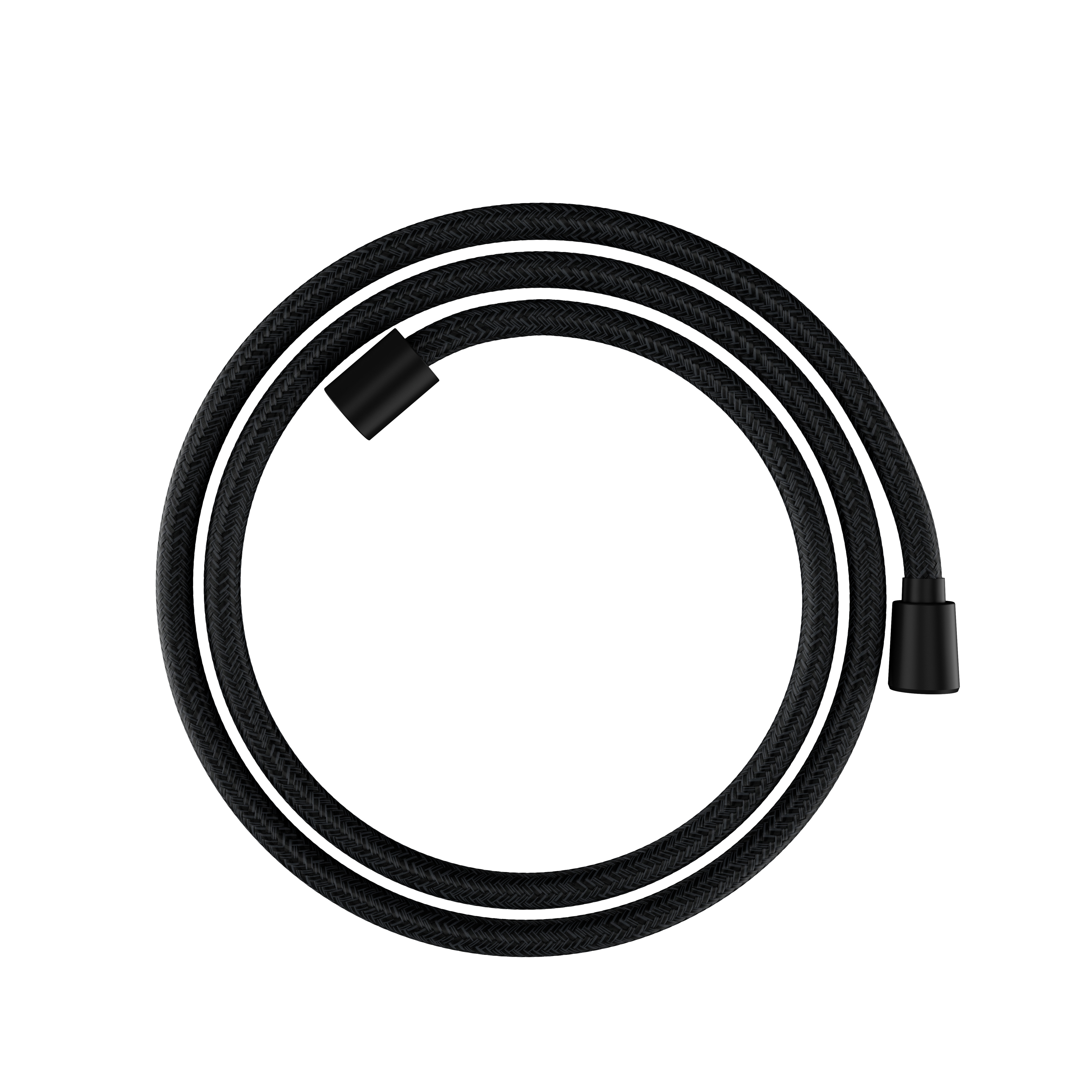 Hansgrohe Designflex doucheslang textiel 160 cm, mat zwart