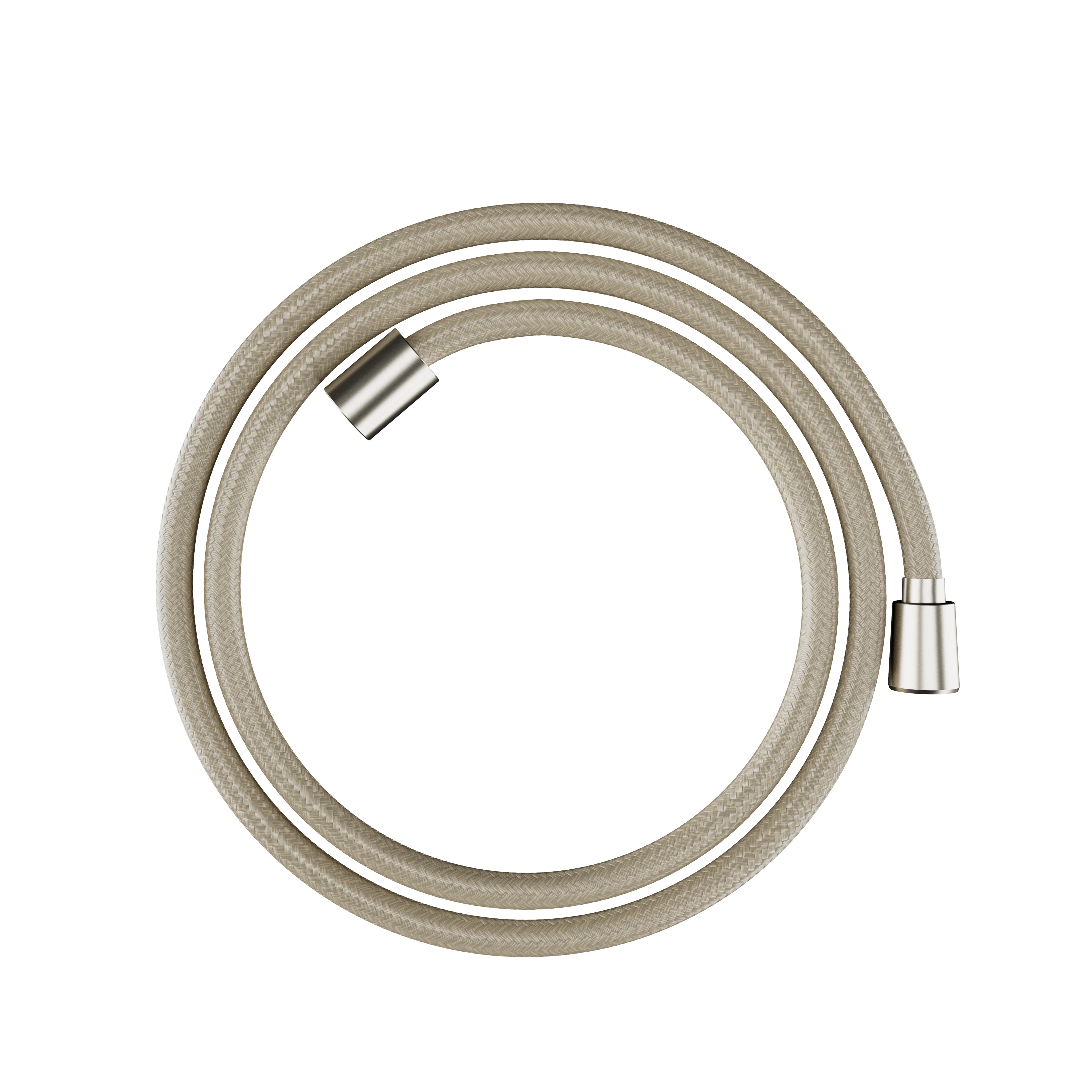 Hansgrohe Designflex doucheslang textiel 160 cm, Brushed Nickel