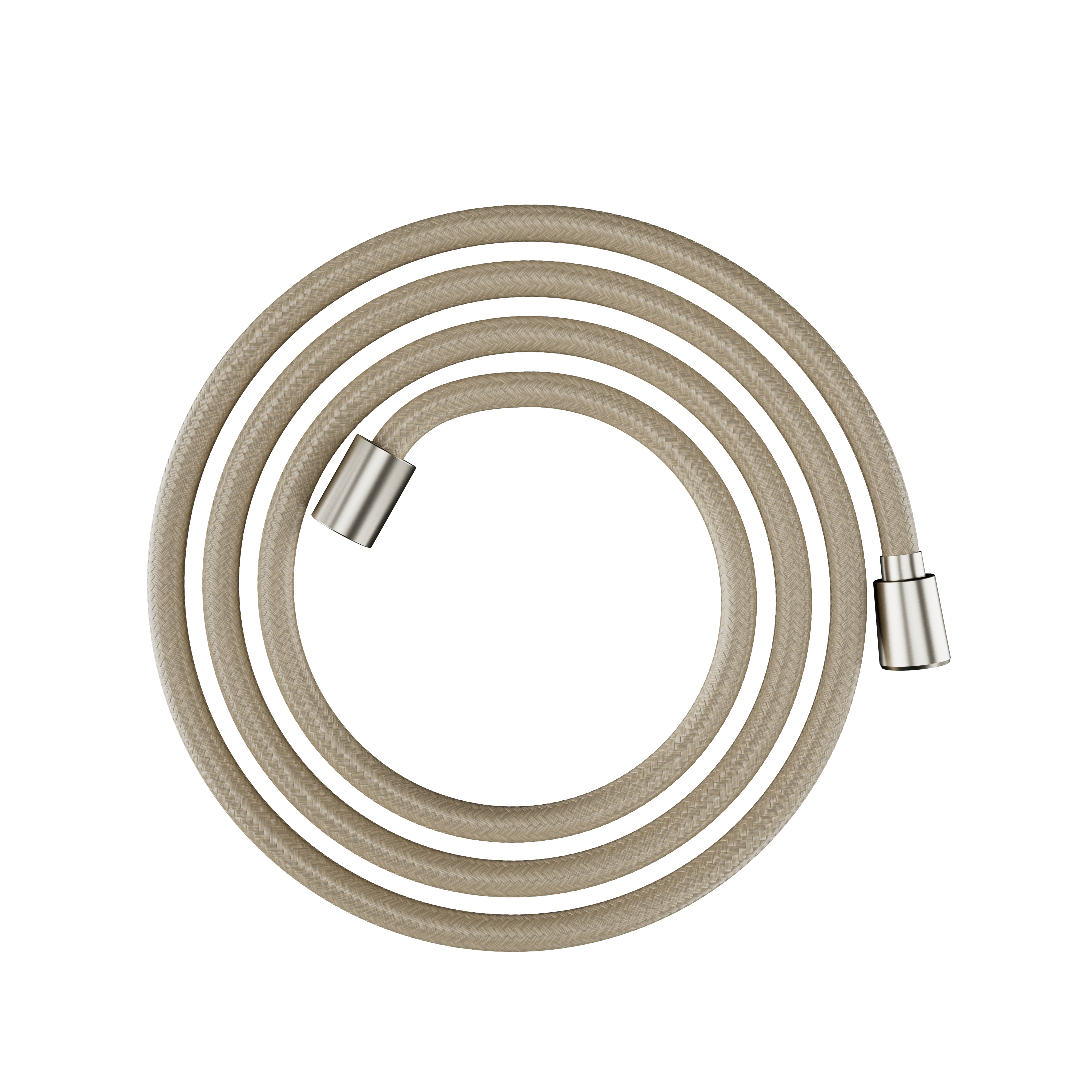 Hansgrohe Designflex doucheslang textiel 200 cm, Brushed Nickel