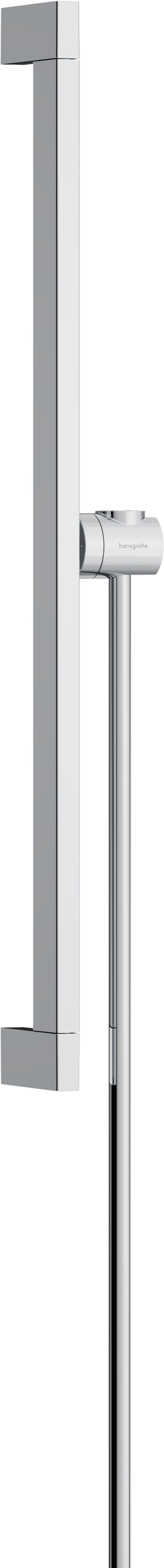 Hansgrohe Unica glijstang E Puro 65 cm met easy slide schuifstuk en Isiflex doucheslang 160 cm, chroom