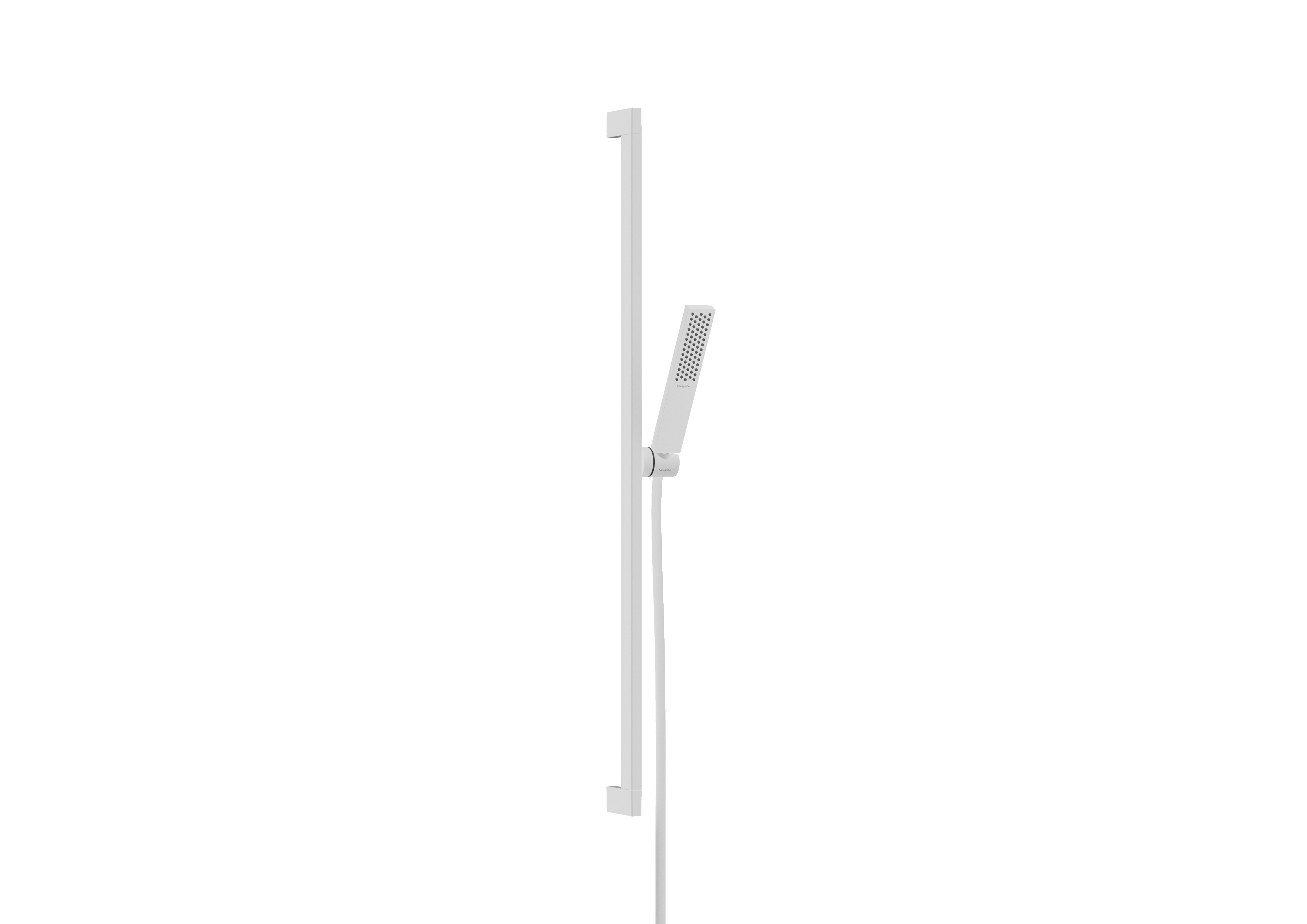 Hansgrohe Pulsify E doucheset 100 1jet EcoSmart met glijstang 90 cm, mat wit