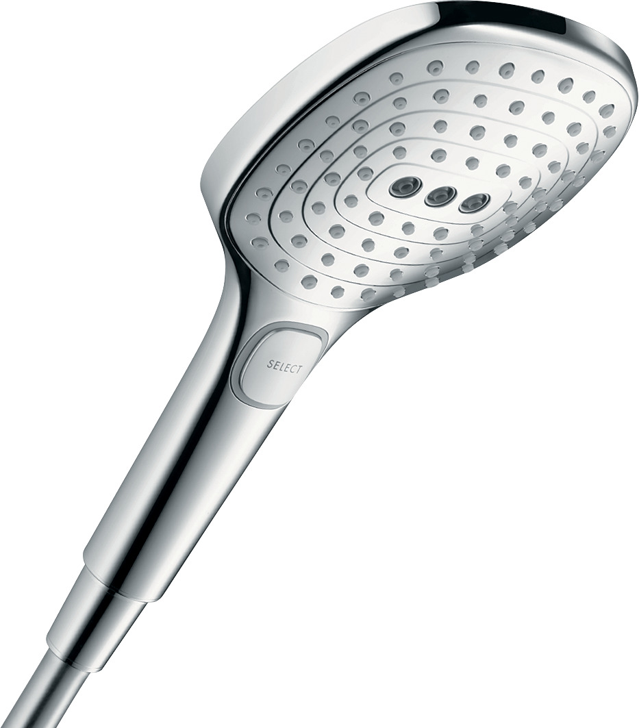 Hansgrohe Raindance Select E handdouche 120 3jet PowderRain EcoSmart+, chroom