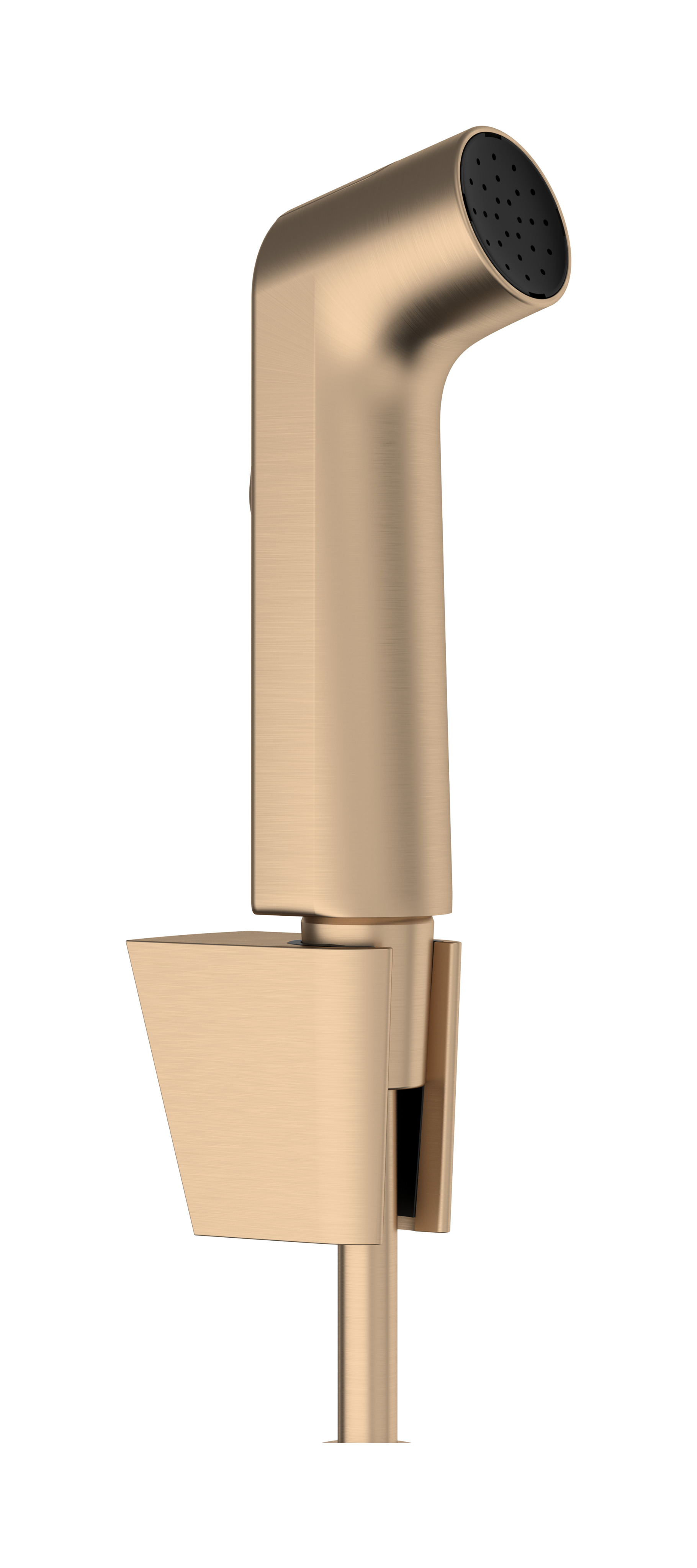 Hansgrohe bidethanddouche 1jet EcoSmart met Porter S douchehouder en doucheslang 125 cm, Brushed Bronze
