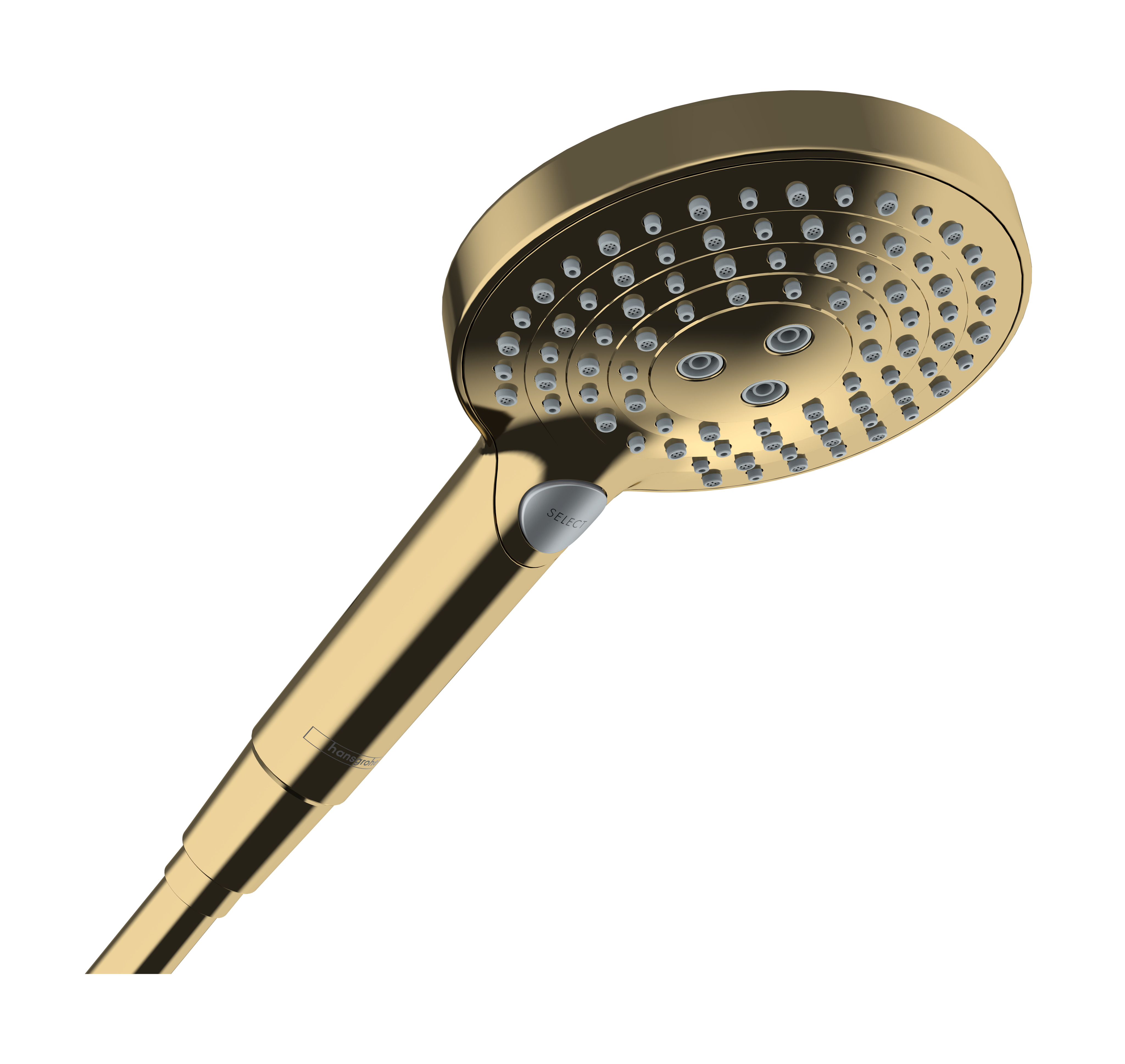 Hansgrohe Raindance Select S handdouche 120 3jet PowderRain EcoSmart+, Polished Gold-Optic