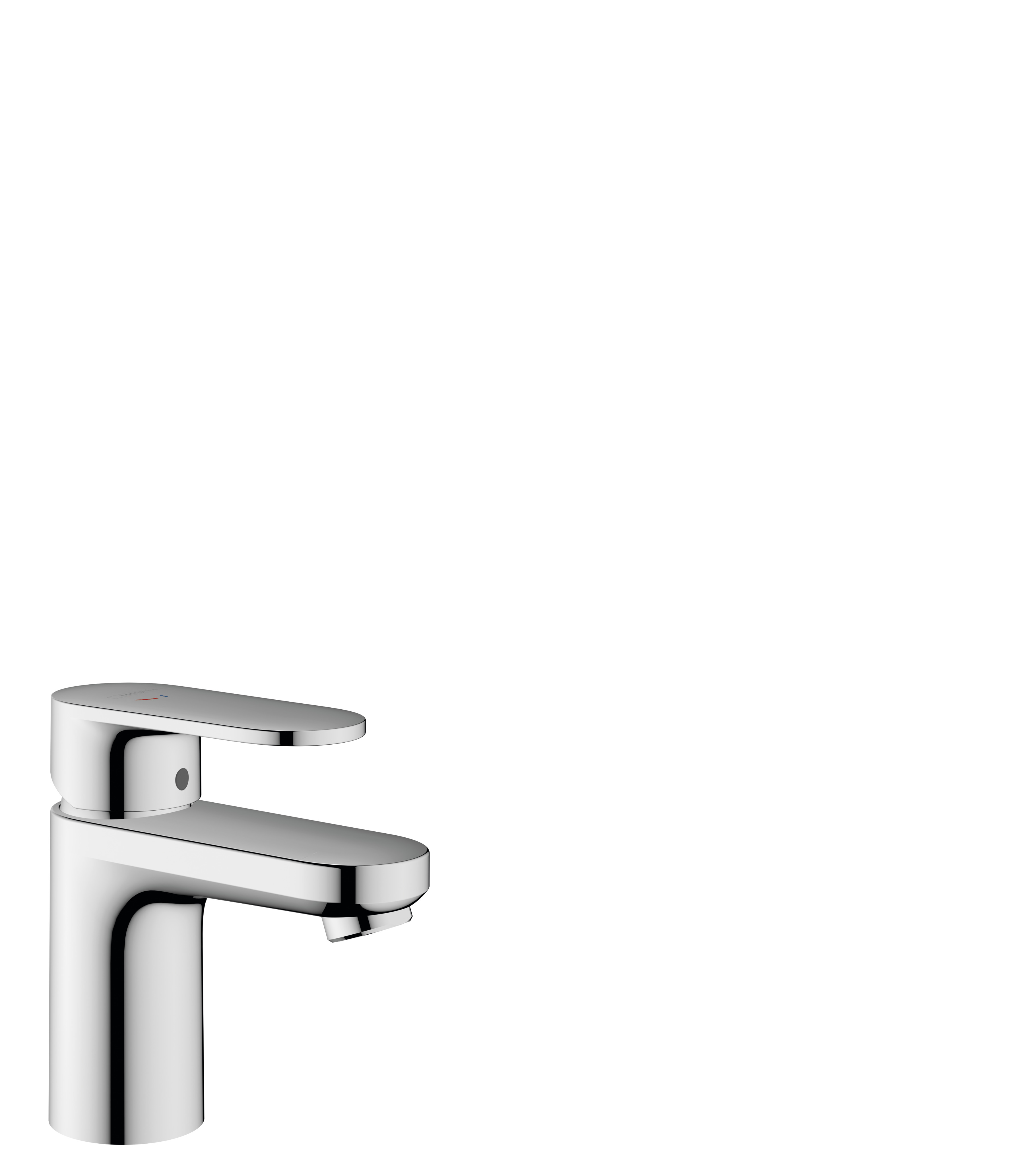 Hansgrohe Vernis Blend ééngreeps wastafelmengkraan 70 CoolStart met afvoerplug, chroom