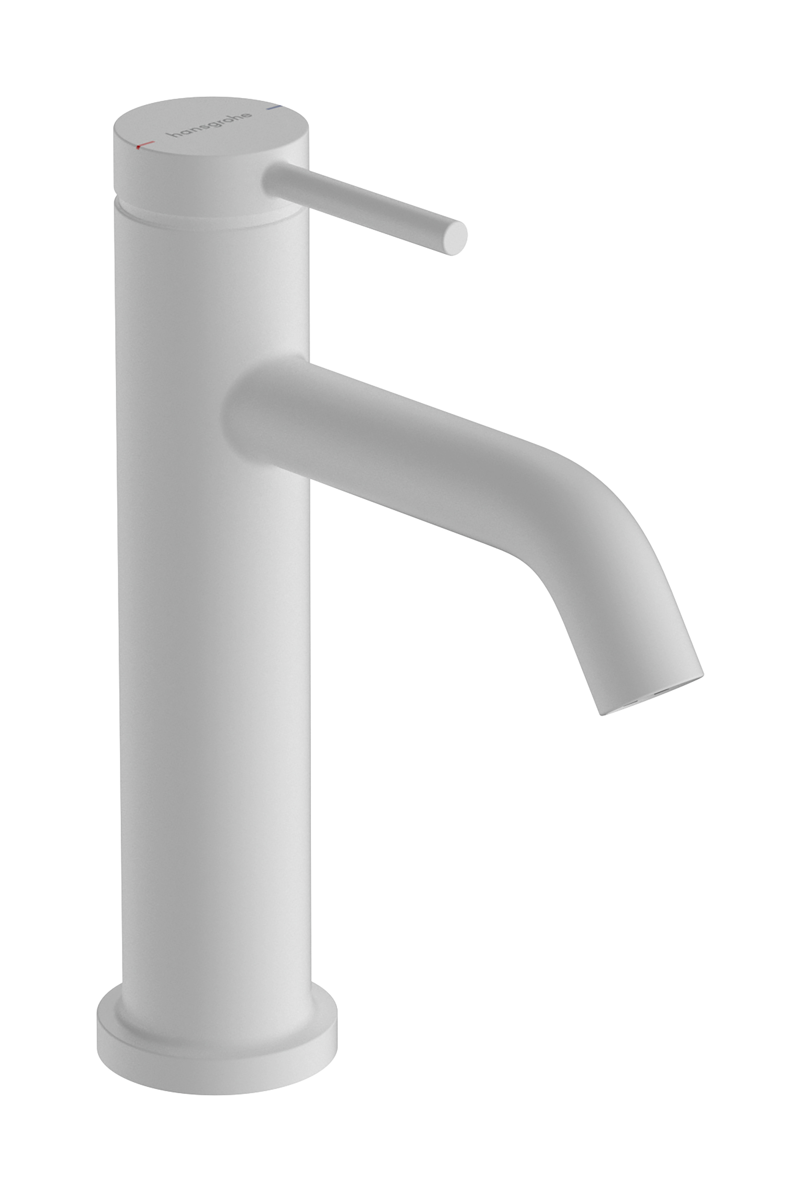 Hansgrohe Tecturis S ééngreeps wastafelkraan 110 zonder waste, mat wit
