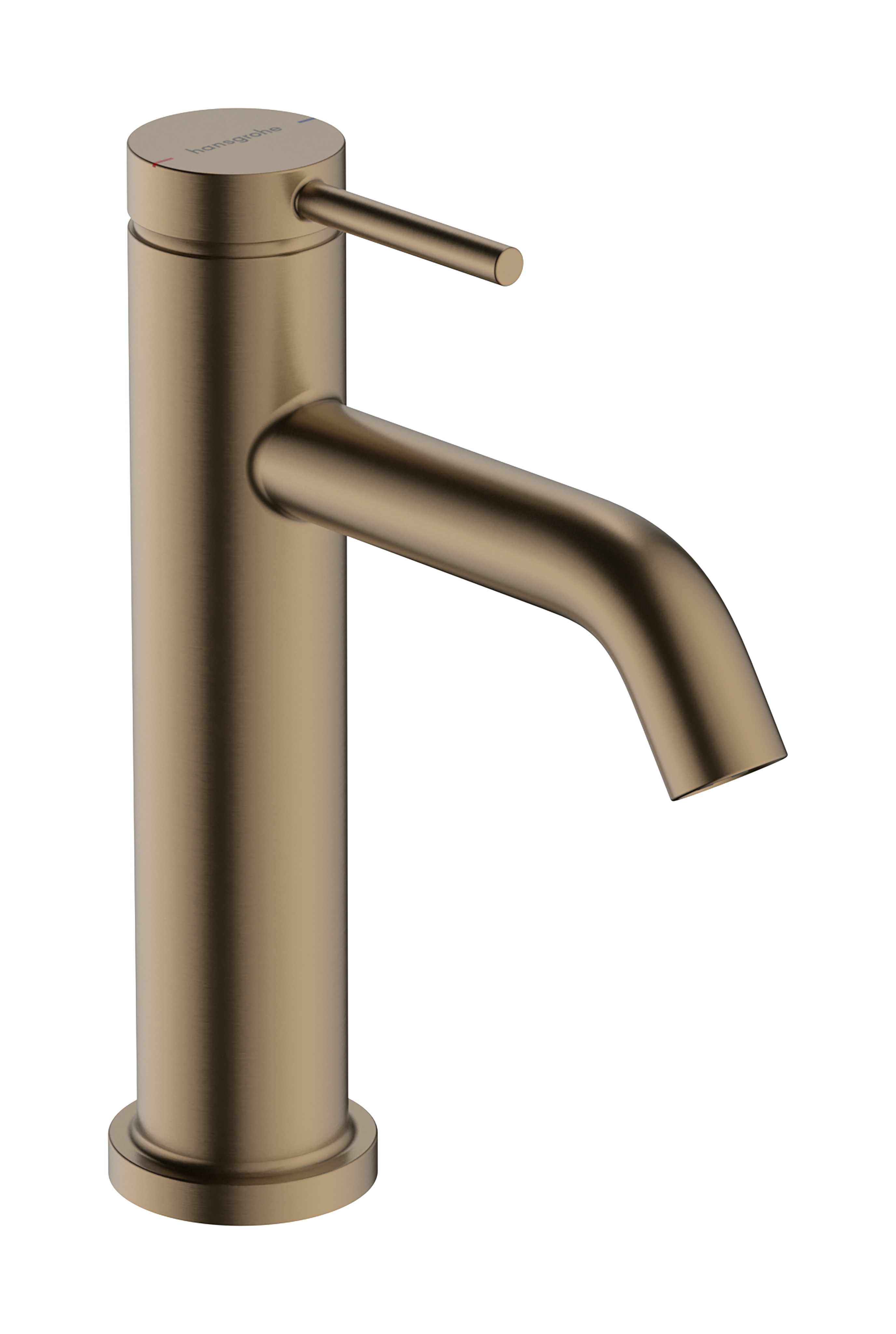 Hansgrohe Tecturis S ééngreeps wastafelkraan 110 zonder waste, Brushed Bronze