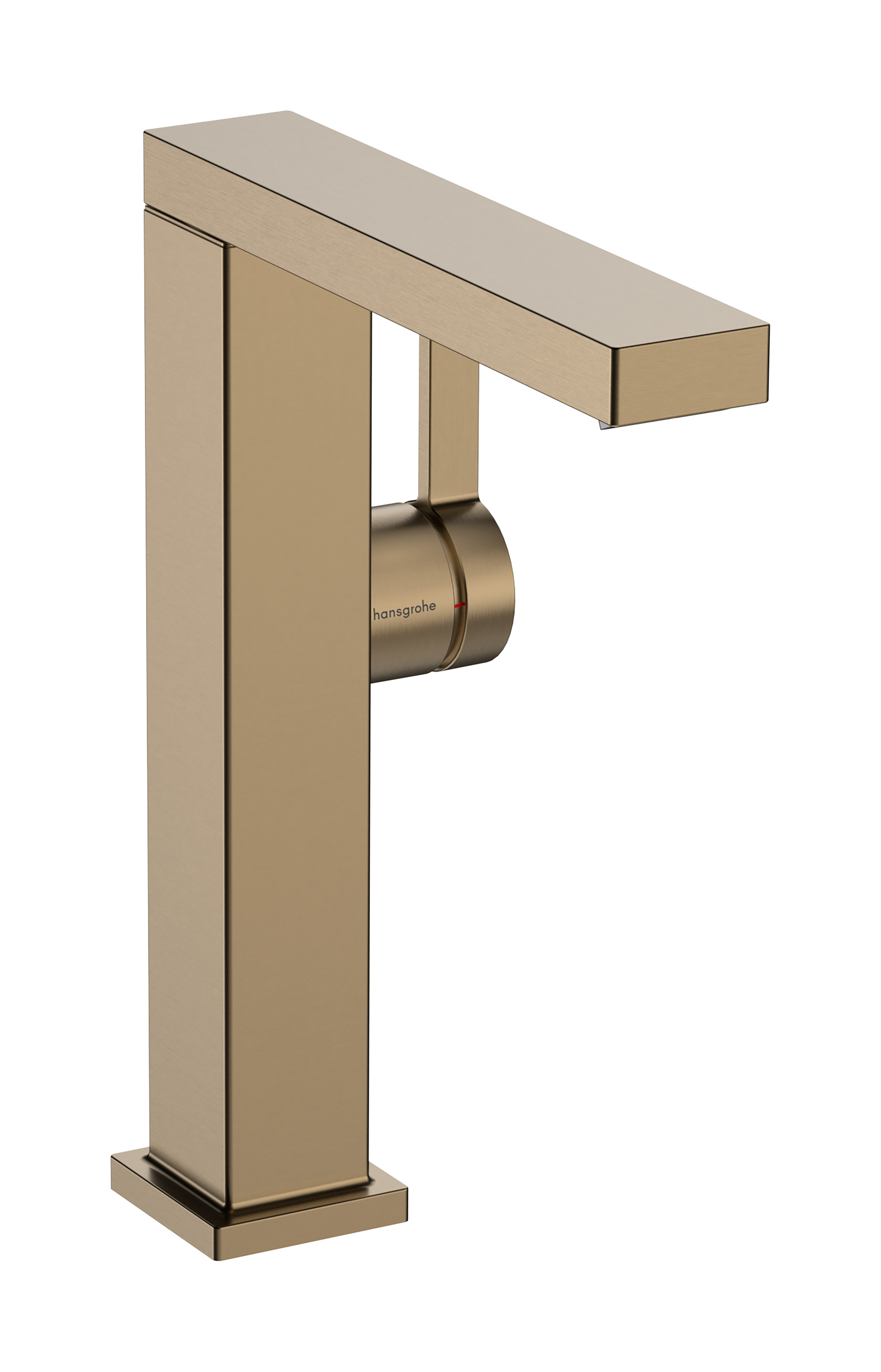 Hansgrohe Tecturis E 240 Fine CoolStart ééngreeps wastafelmengkraan met PushOpen, Brushed Bronze