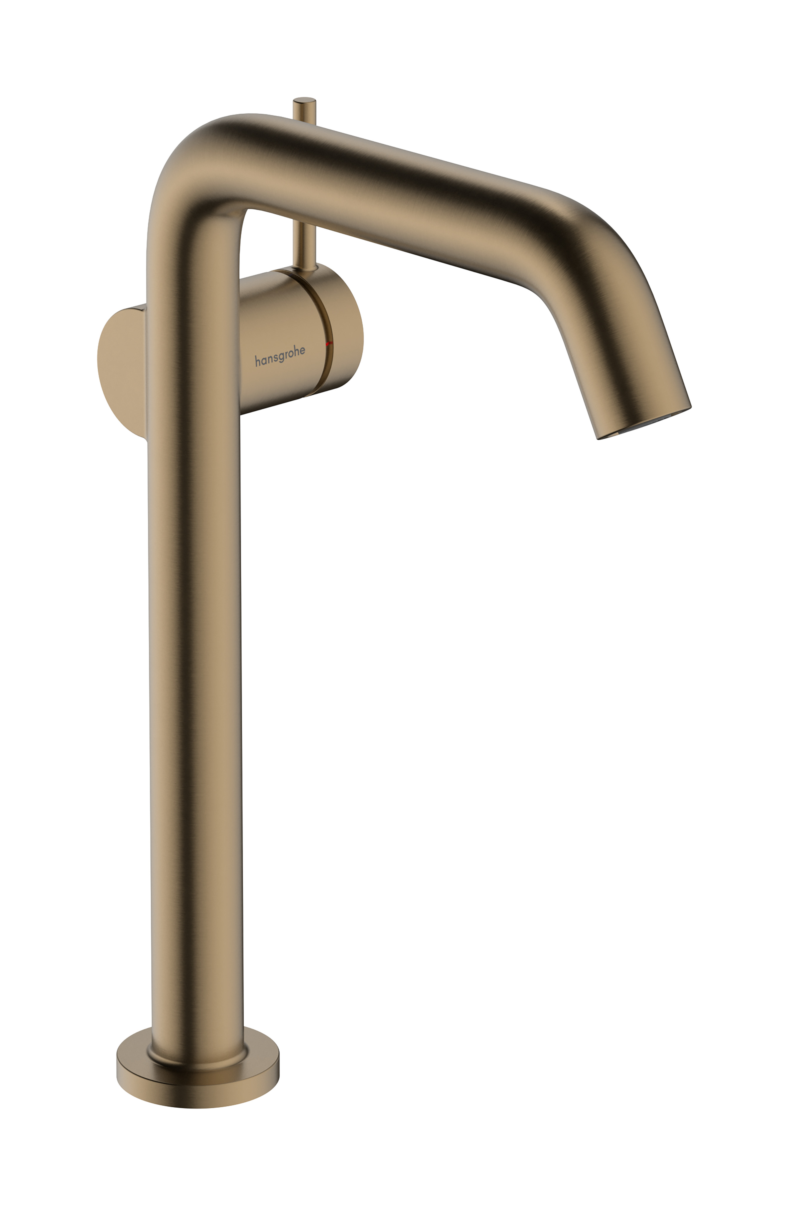 Hansgrohe Tecturis S 240 Fine CoolStart ééngreeps wastafelmengkraan met PushOpen, Brushed Bronze