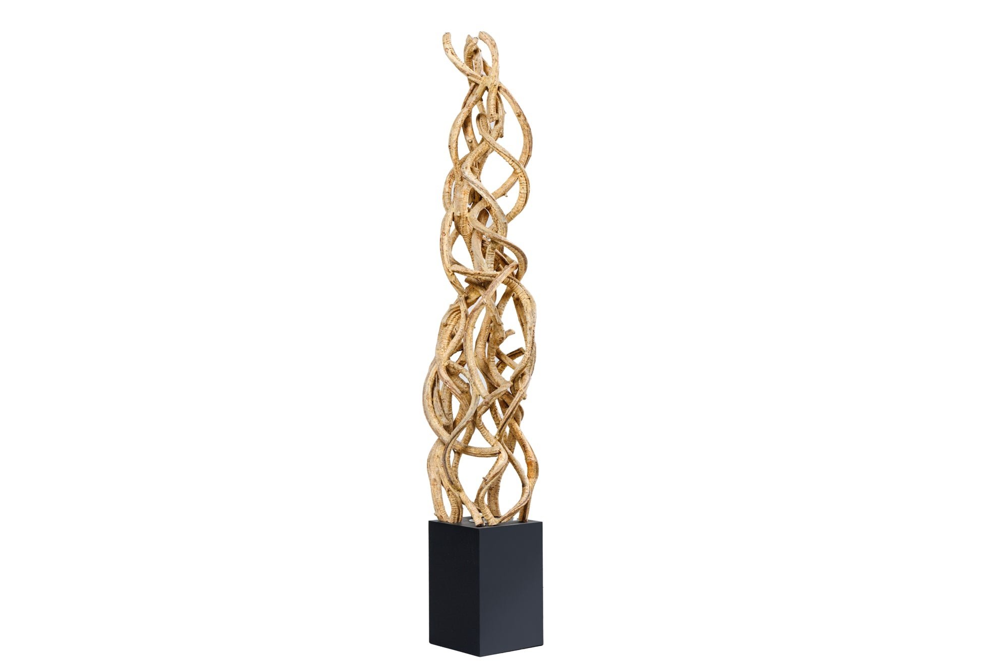 Invicta Interior Staande lamp VIGNE 150cm gerecycled hout incl. LED-lamp - 43075