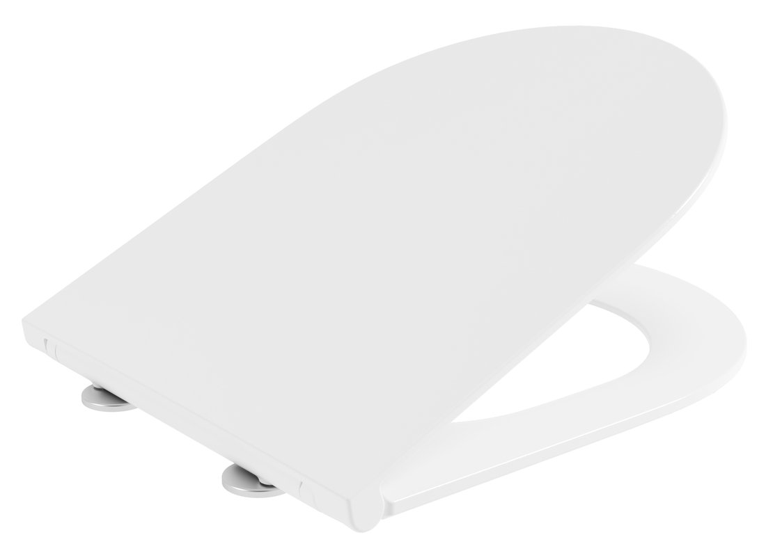 Bruckner Glanz toiletzitting softclose met quick release 36x44cm wit