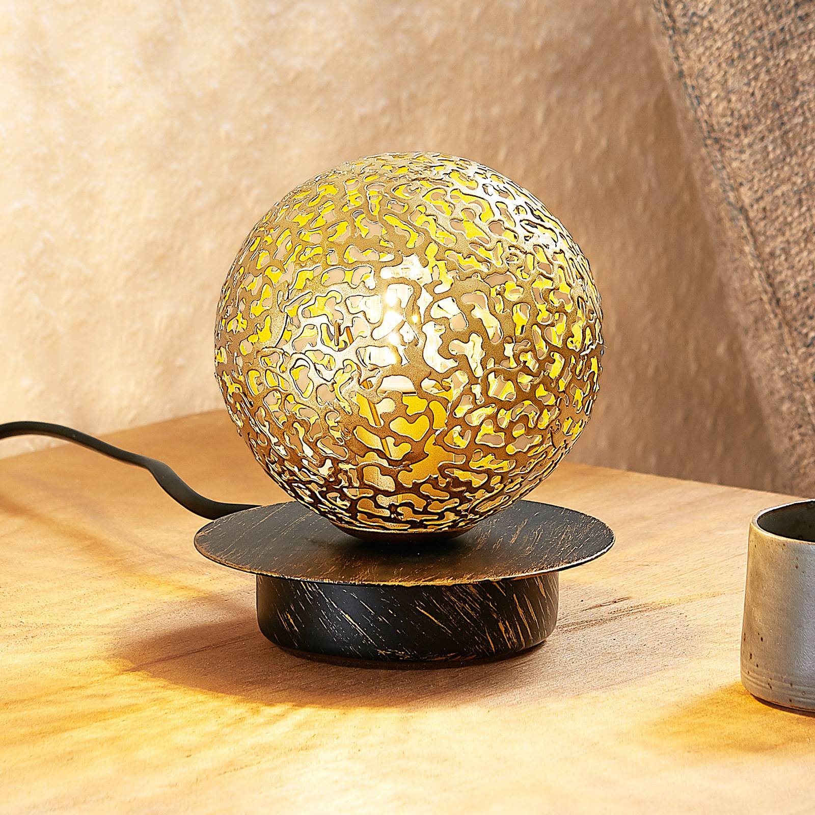LUCANDE Evory tafellamp, 1-lamp