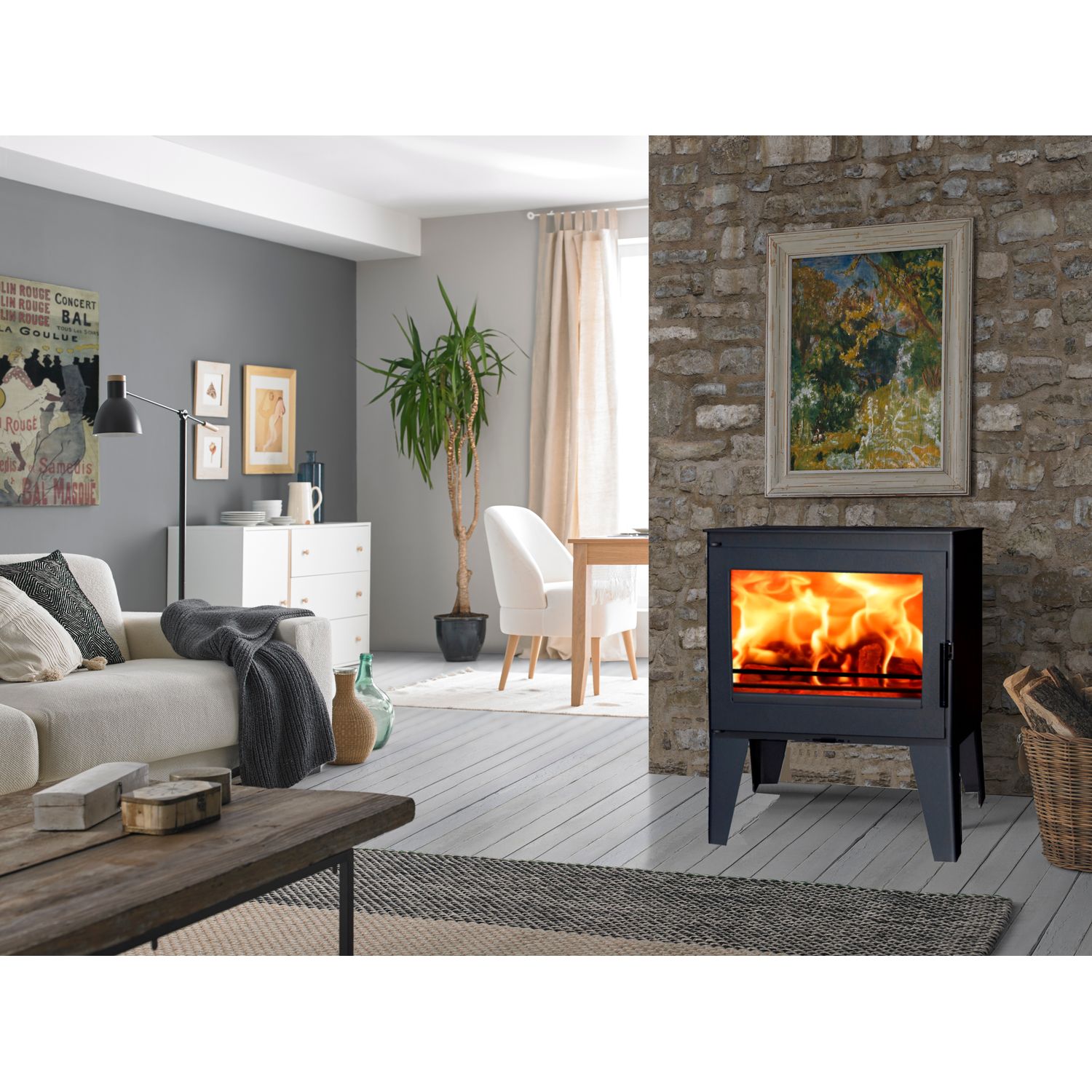 PANADERO Houtkachel Verone Ecodesign 7,1kw