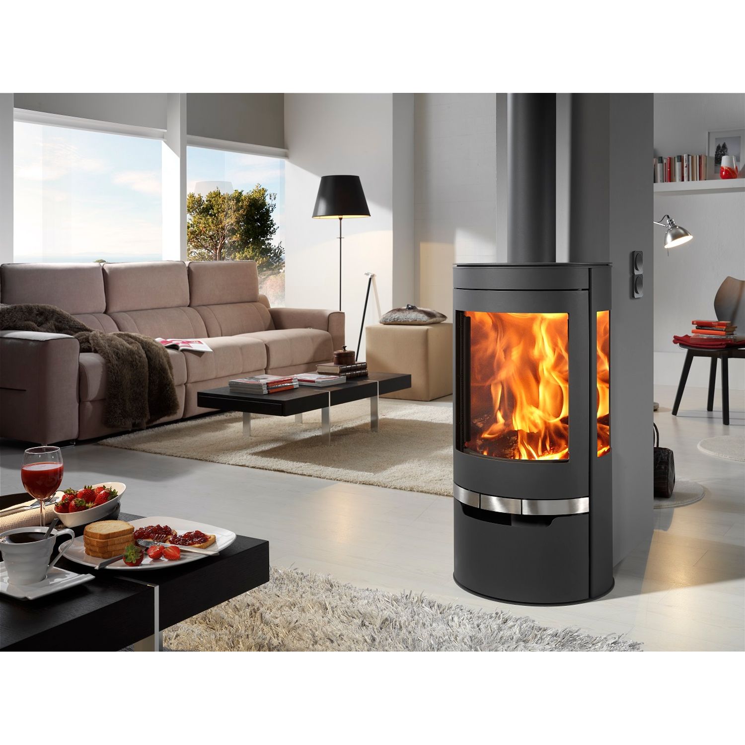 PANADERO Houtkachel Suerte Ecodesign 8kw