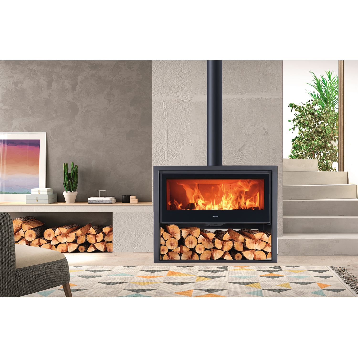 PANADERO Houtkachel Allegro Ecodesign 8,9kw