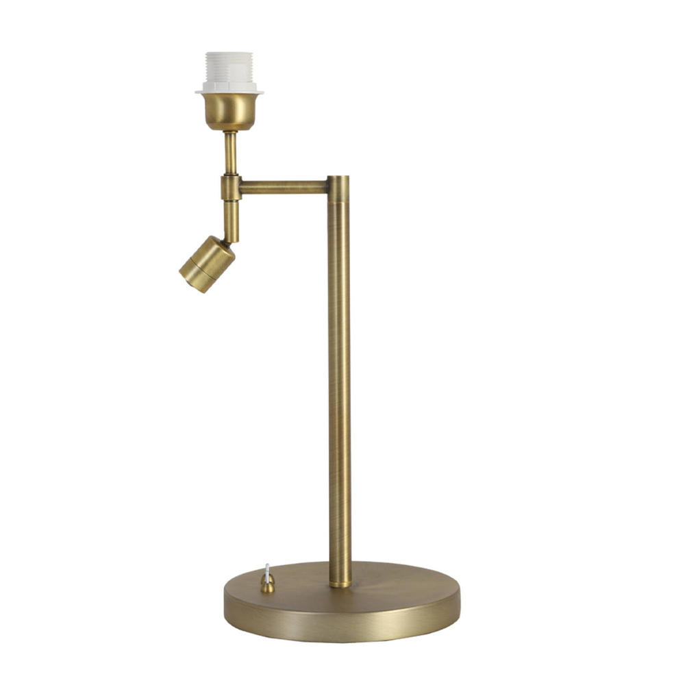 Light & Living lampvoet Montana antiek brons met LED