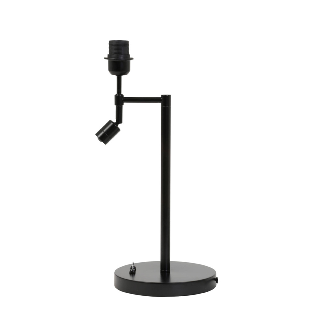 Light & Living Lampvoet Montana mat zwart met LED