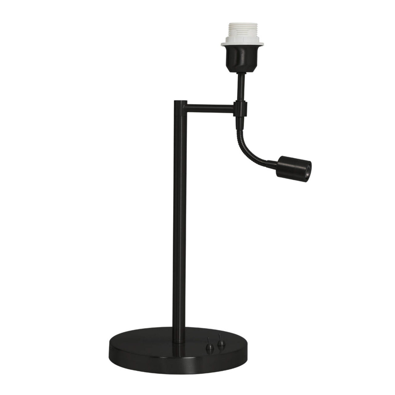 Light & Living Lampvoet Calgary zwart met LED