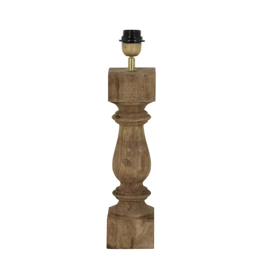 Light & Living Lampvoet Cumani hout Weather barn