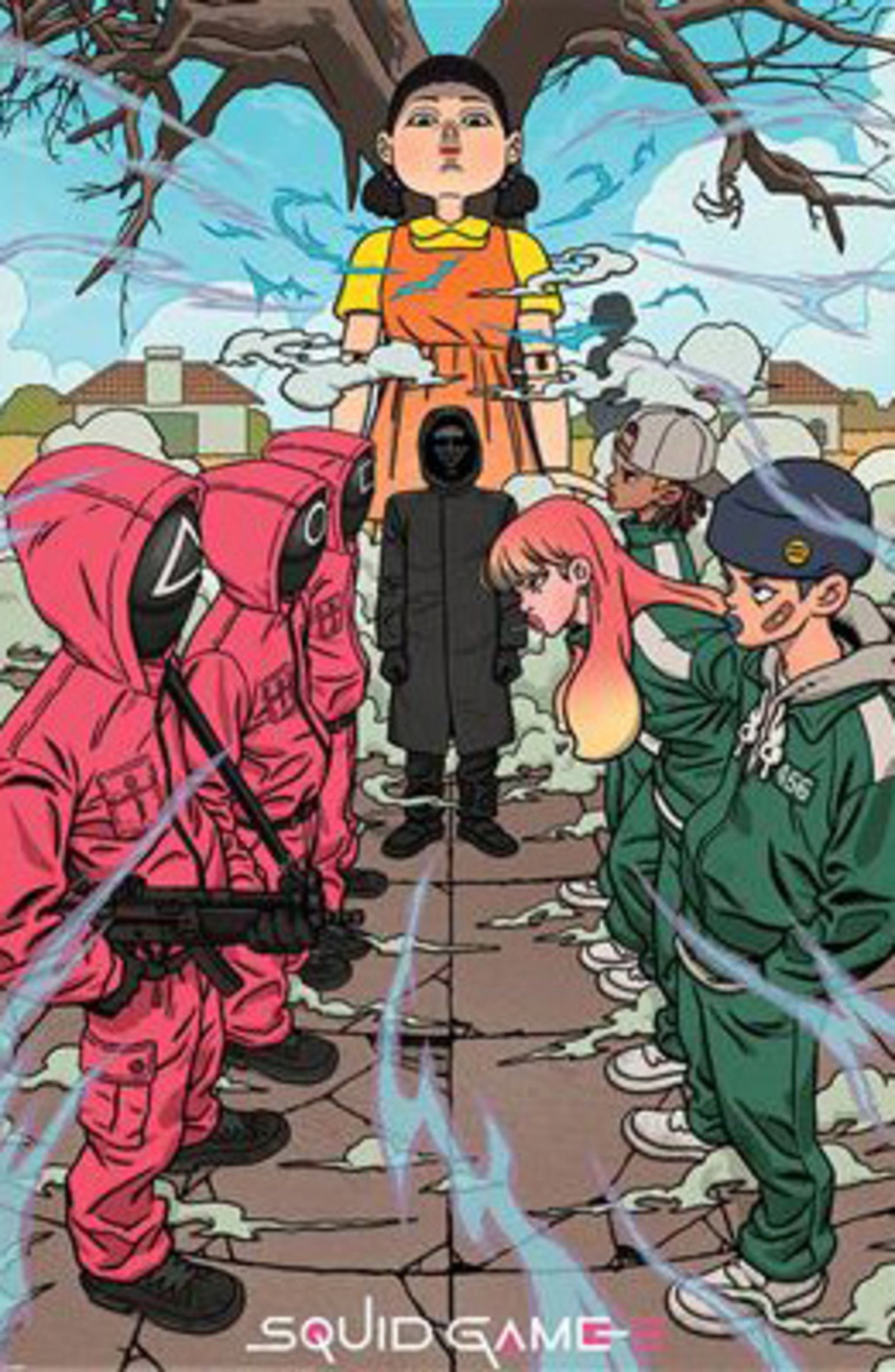 Pyramid Poster Squid Game 3 Bazbon 61x91,5cm
