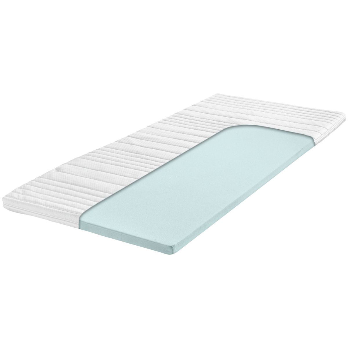 PULSIVA Comfort schuimtopper Comfy; 140x200x6 cm (BxLxH); wit