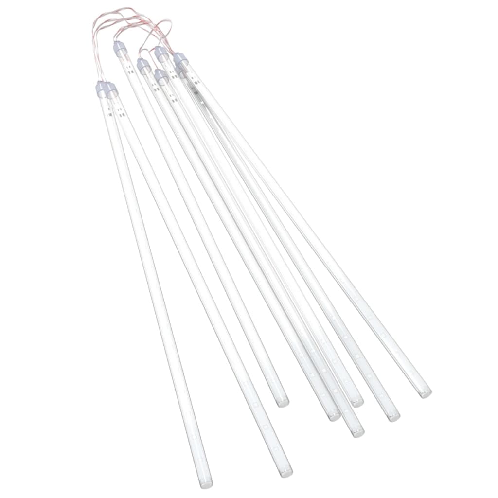 vidaXL Meteoorlichten 8 st 288 LED's binnen/buiten 50 cm blauw