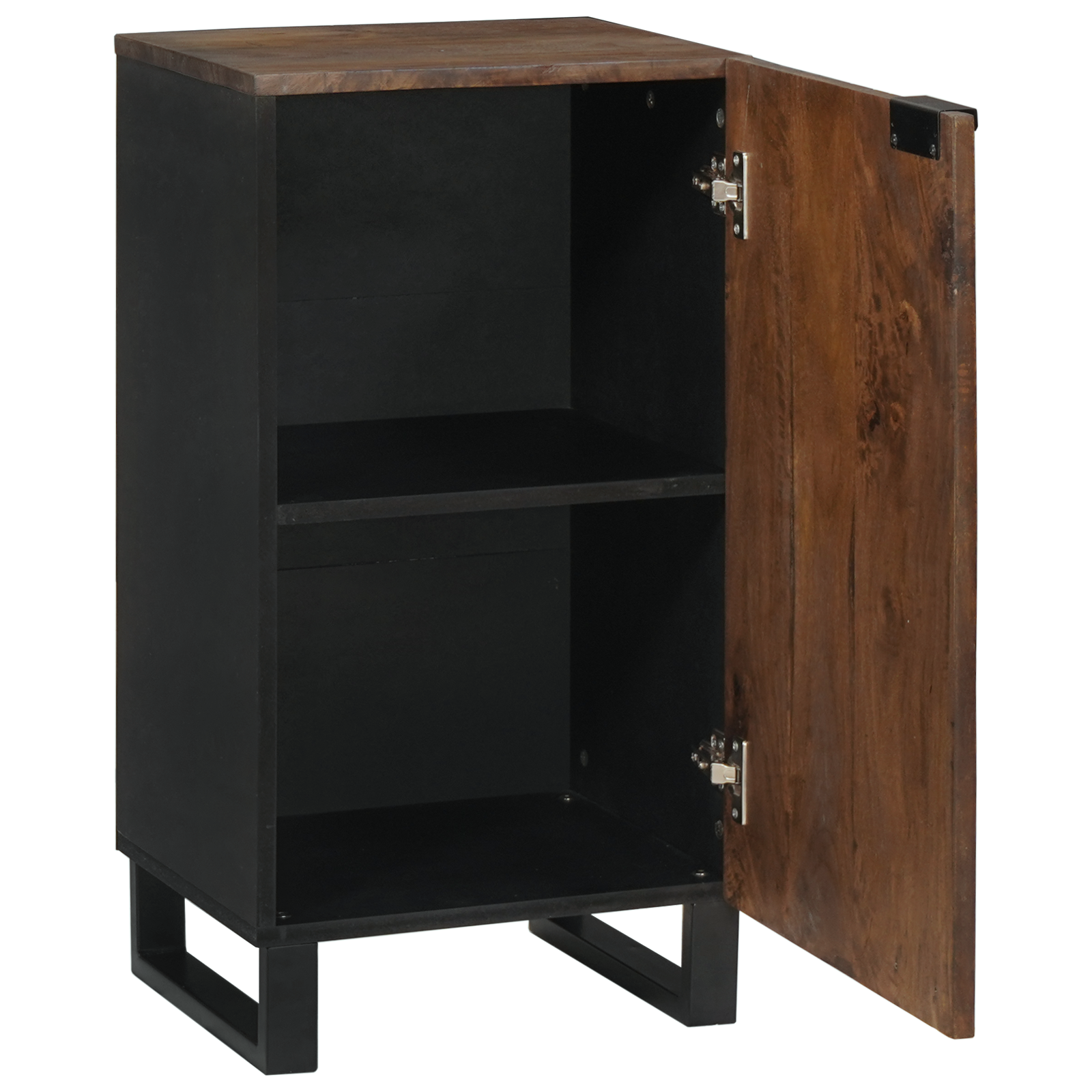 vidaXL Dressoir 40 x 33,5 x 75 cm - Van Massief Mangohout