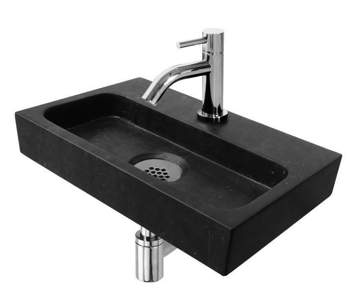 1117 L'Aqua Fonteinset Karl 37 x 23,5 x 7 cm Hardsteen