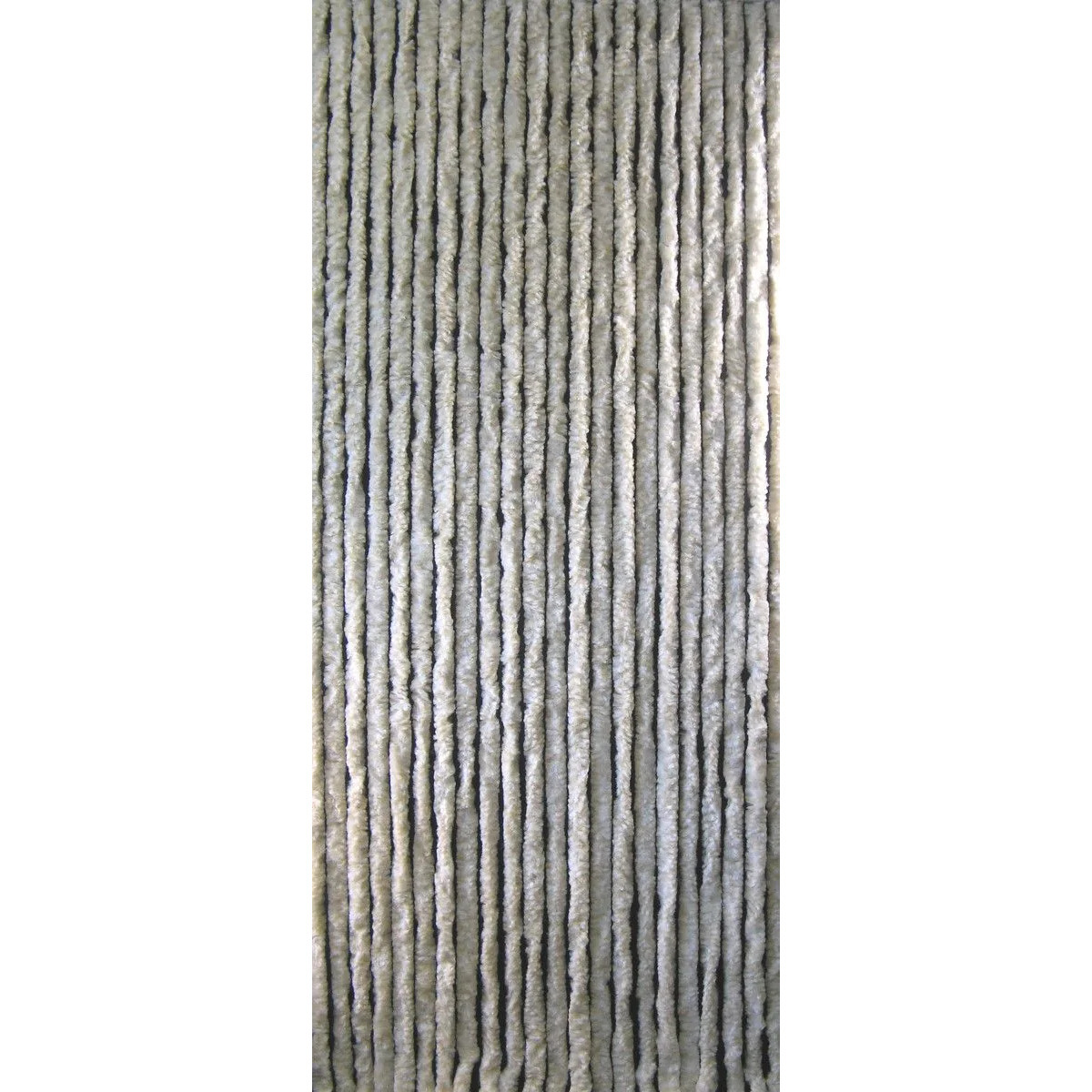 Sun-Arts Vliegengordijn - kattenstaart - creme gemeleerd - 90 x 220 cm - deurgordijn -