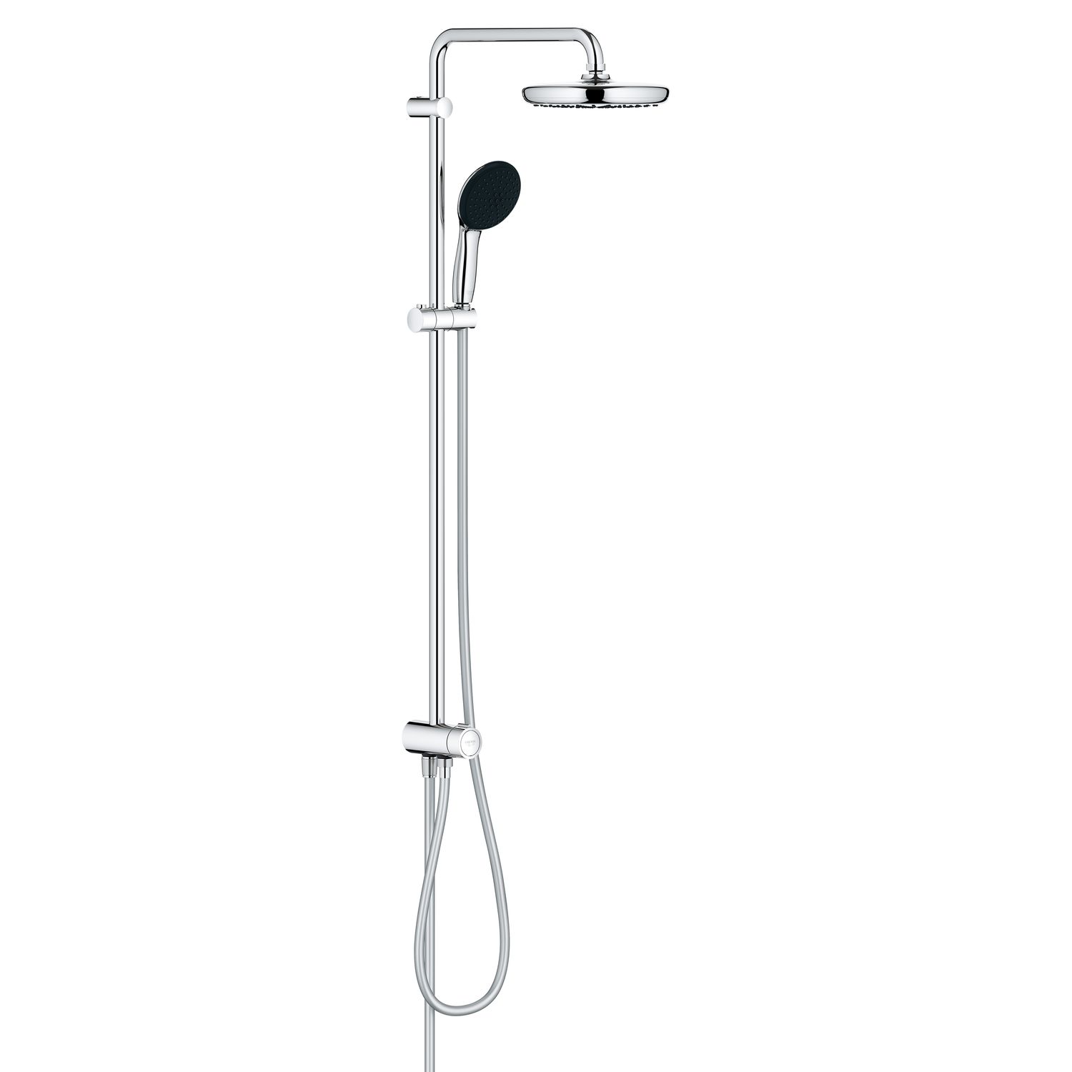 Grohe Regendouche Alira - Met Thermostatische Kraan - Chroom - Rond - Met Handdouche - Waterbesparend