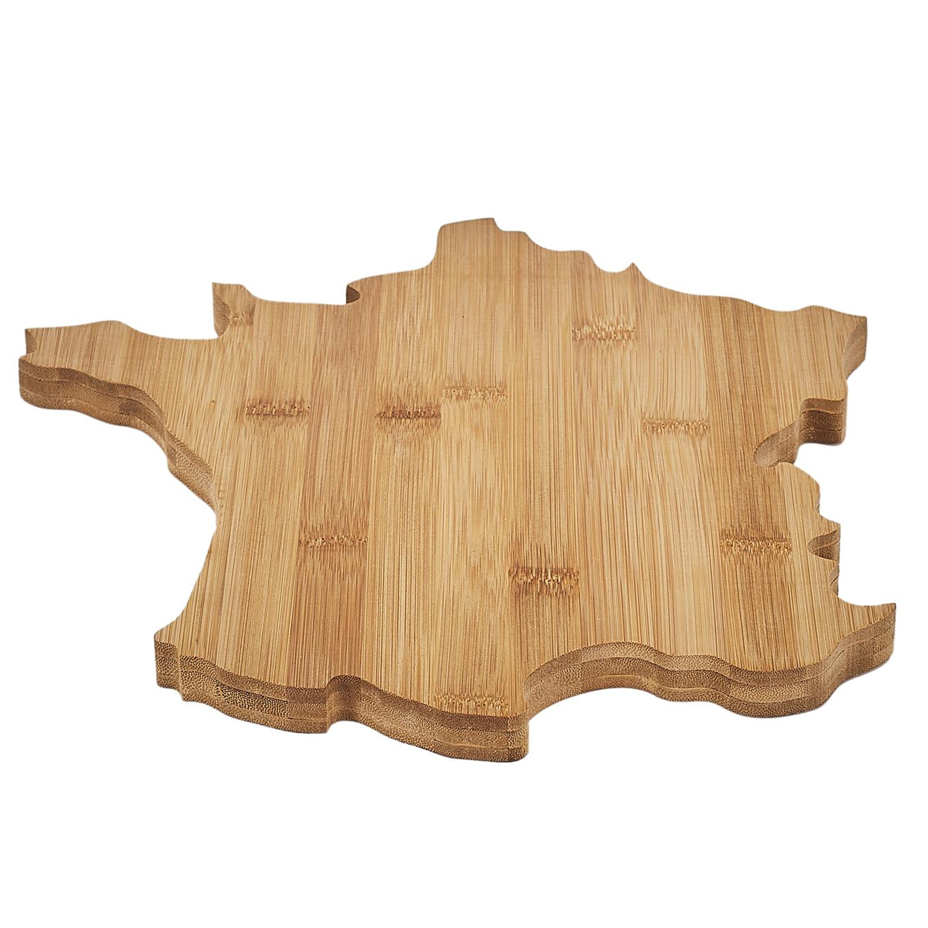 Cook Concept Serveerplank France - 30 x 31 cm - hout - borrelplank/kaasplank -