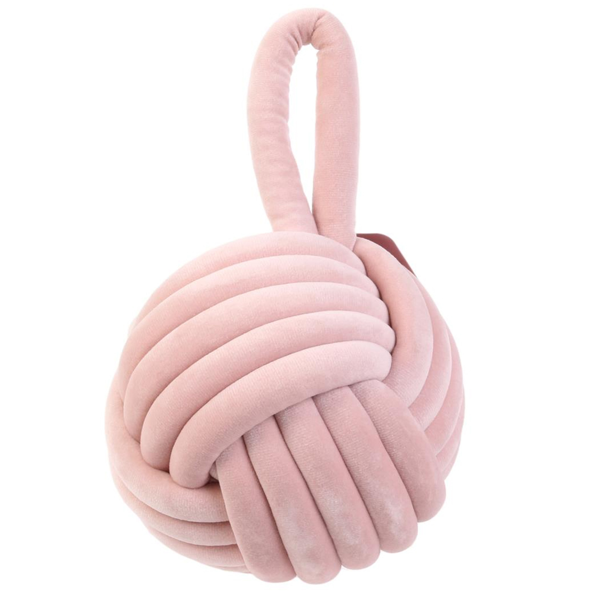 Home Deco Factory deurstop knoop - roze - 1,15 kg - deurstopper -