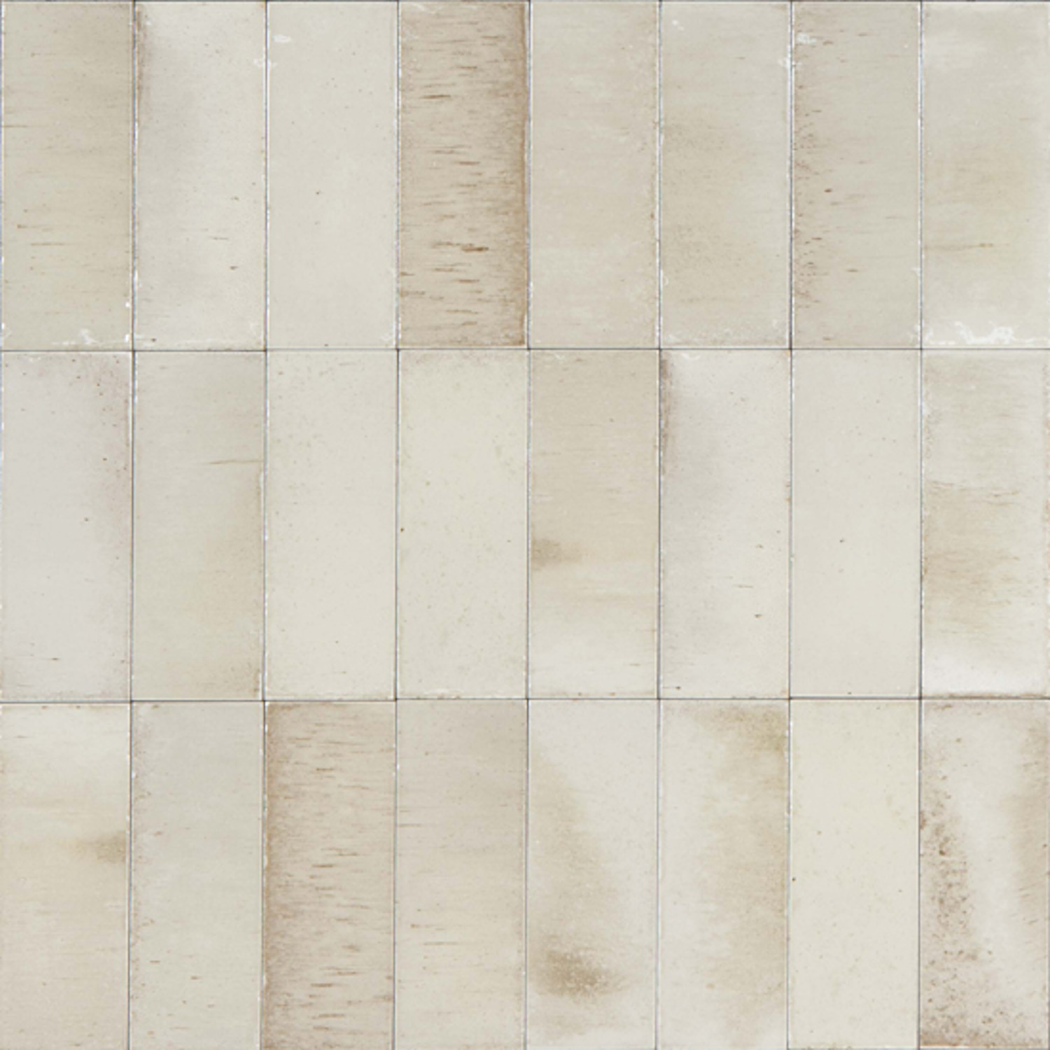 Ragno Wandtegel  Gleeze 7.5x20 cm 10 mm Glans Beige 