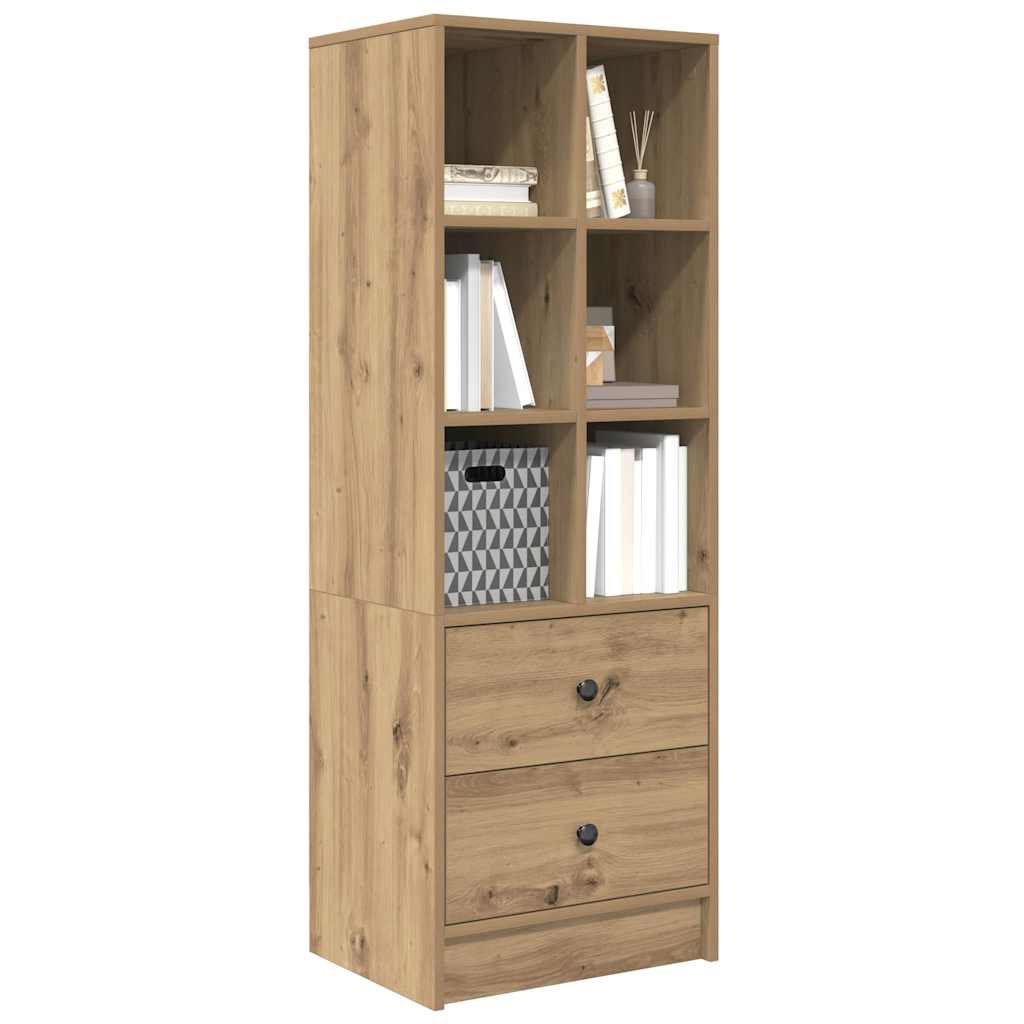 vidaXL Highboard Artisan Eiken 45,5x34x127 cm Geengineerd hout
