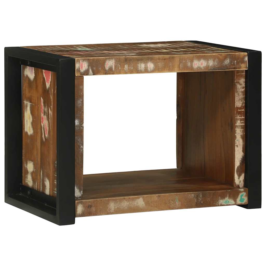 vidaXL Wandkubus 55x35x40 cm van Gerecycled Massief Hout