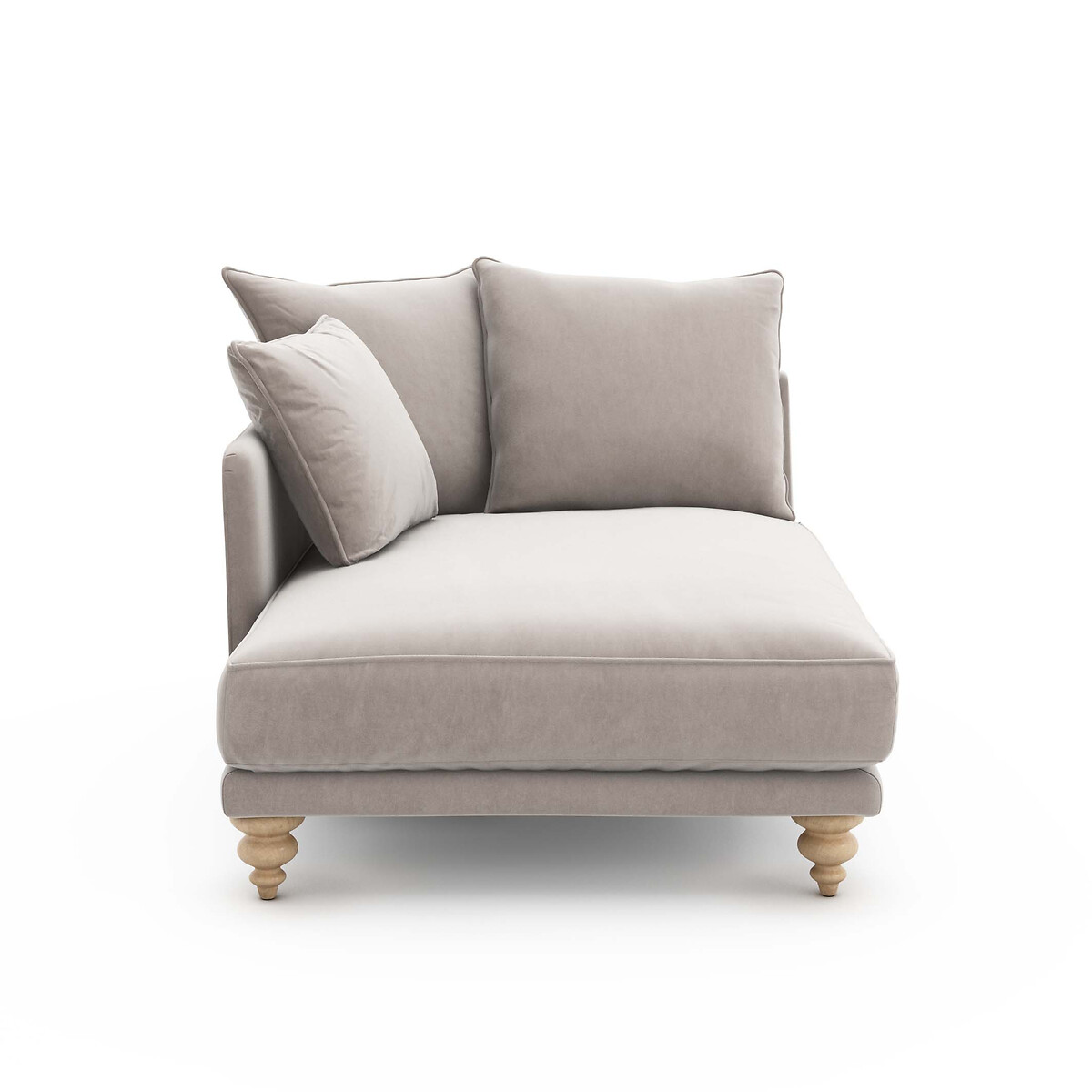 AM.PM Longchair in fluweel, Lazare