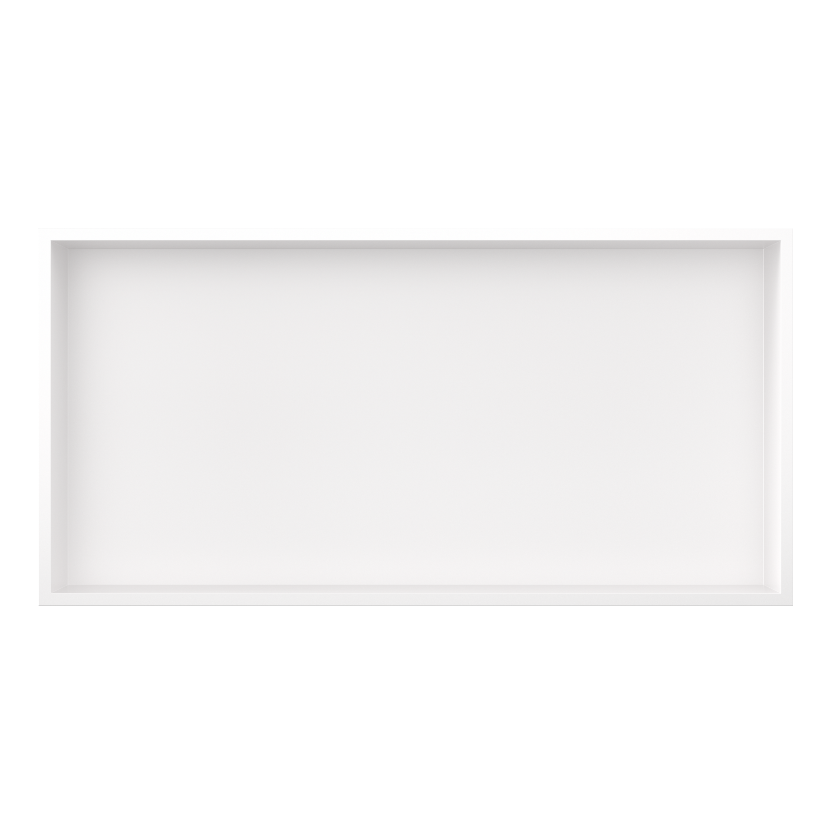 Best Design Inbouwnis Best-Design Lotus 61x30,5x7 cm Mat Wit