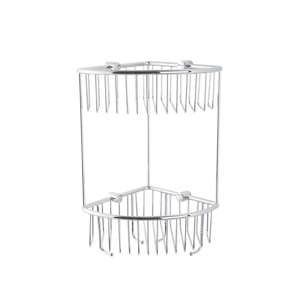 Eastbrook Solid messing doucherek dubbel hoek chroom