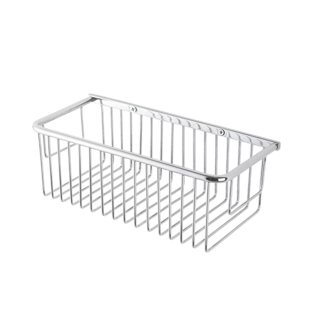Eastbrook Solid messing doucherek rechthoekig chroom