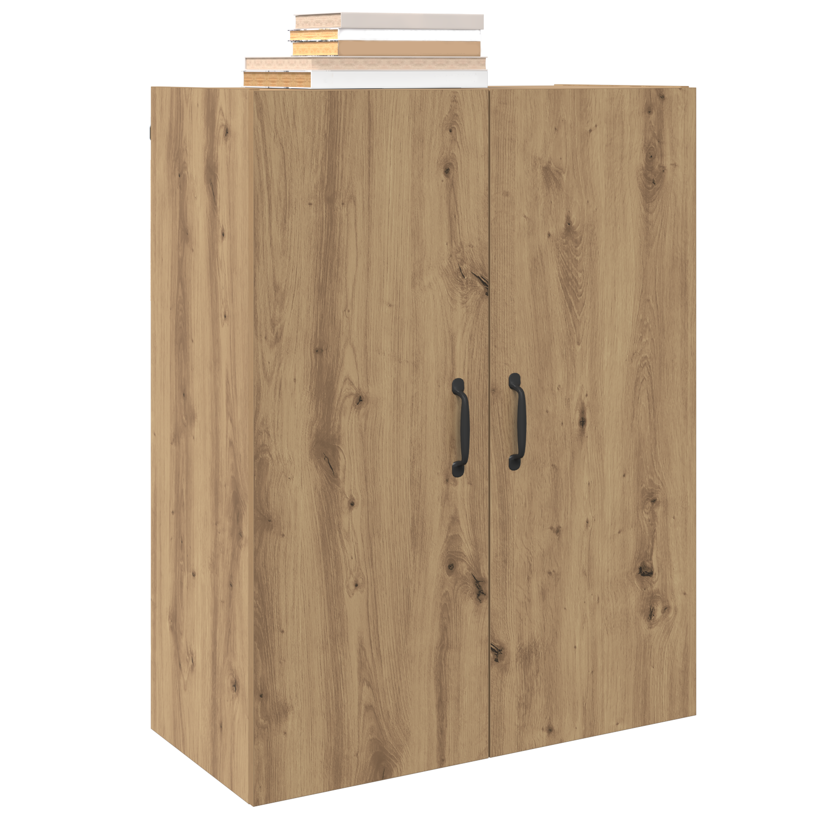 vidaXL Hangkast artisanaal eikenkleurig 69.5 x 34 x 90 cm Bewerkt hout