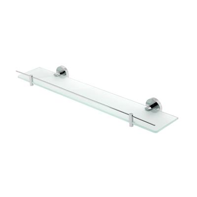 Eastbrook Genoa messing glazen planchet met rand chroom