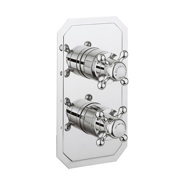 Crosswater Belgravia 1000 Thermo Back Plate VS BL1000BPC_VS