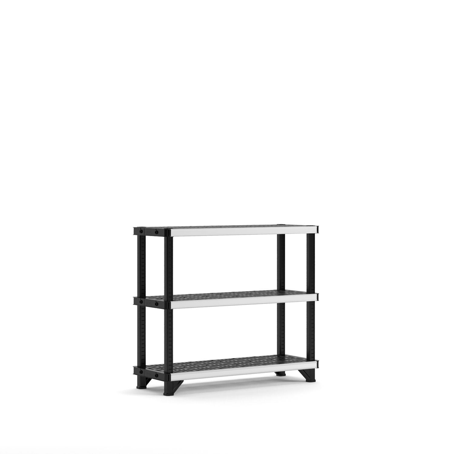 Curver Keter Rek Fused 3 Planken 122,1x45,7x105,8cm Zwart