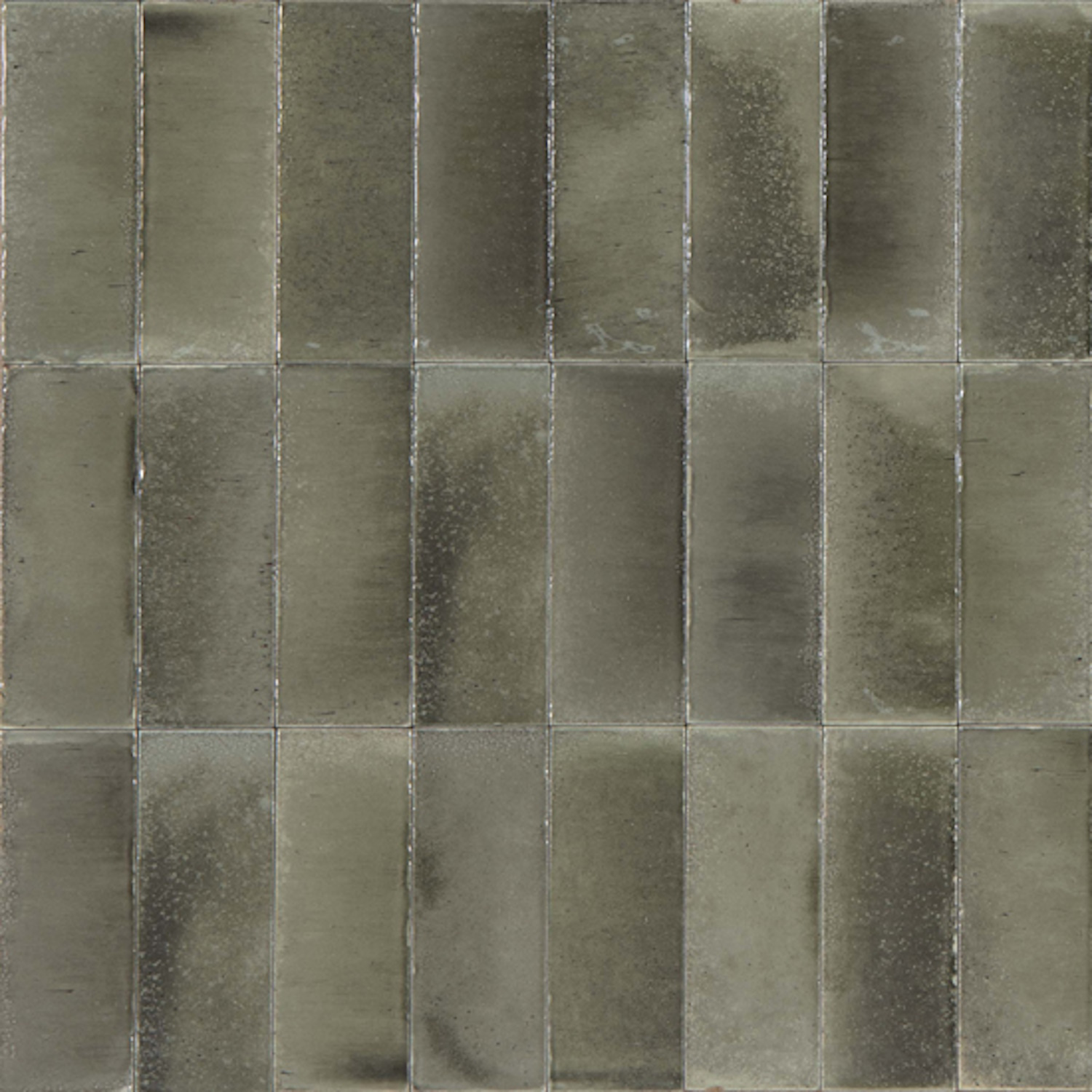 Ragno Wandtegel  Gleeze 7.5x20 cm 10 mm Glans Grigio 
