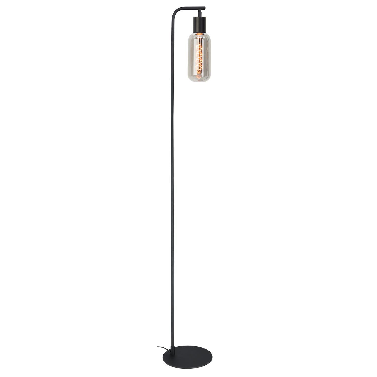 EGLO Vloerlamp Maione Zwart E27
