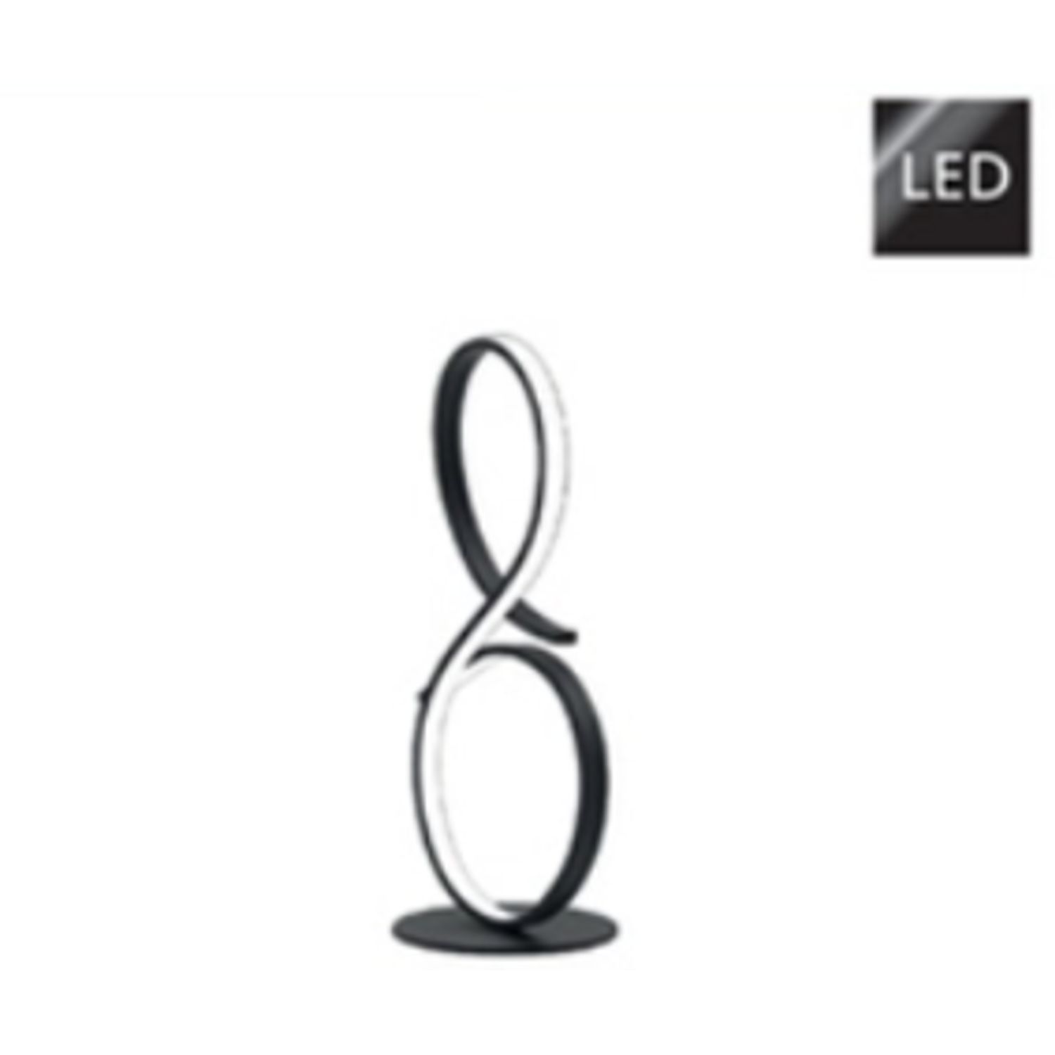 EGLO Tafellamp Serpins Zwart 11,4w