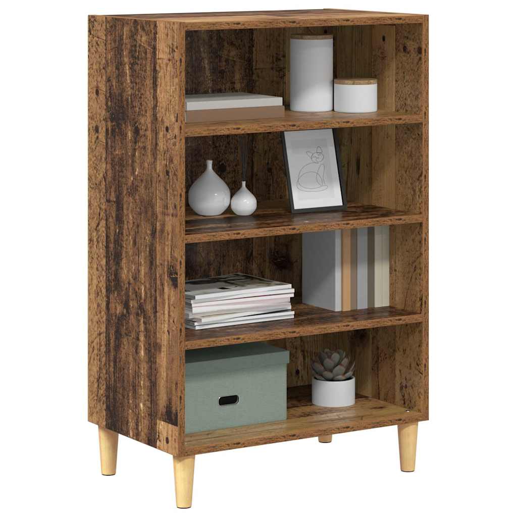 vidaXL Dressoir Oud hout 57 x 35 x 89.5 cm Bewerkt hout