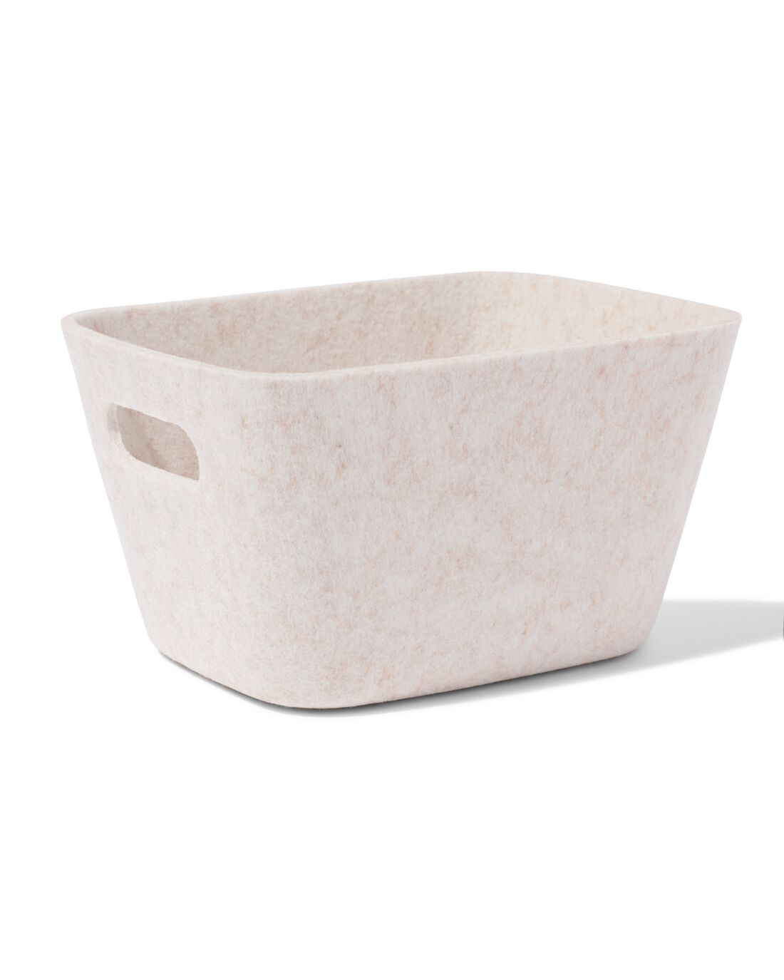 HEMA Mand 20x12cm Vilt Beige